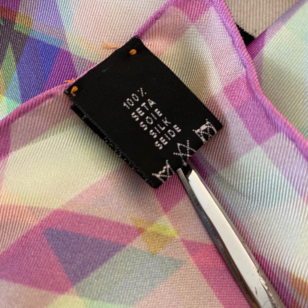 NWOT Dior Silk Scarf - Picture 6 of 6